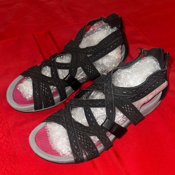 BareTraps Shoes - Bare Traps Stylish Black Women's Sandals Size 6